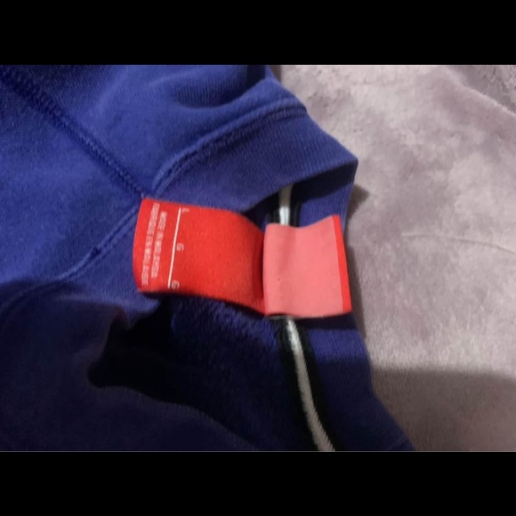 Nike crewneck color royal blue size large for woman - Picture 1 of 3